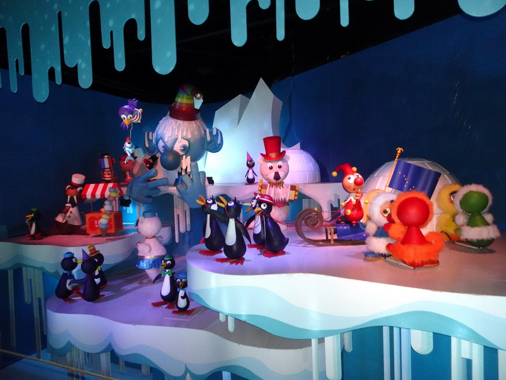 Arctic scene at the Carnaval Festival attraction at the Reizenrijk kingdom