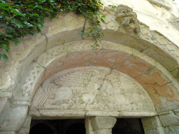 Facade of the gate to the Spookslot attraction at the Anderrijk kingdom