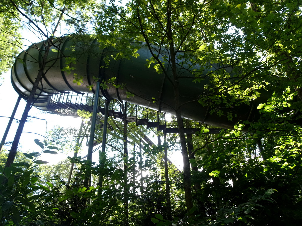 The Bob attraction at the Anderrijk kingdom, viewed from the waiting line for the Pandadroom attraction