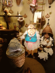 Interior of the Lot`s Kraamhuys building at the Laafland attraction at the Marerijk kingdom