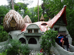 House at the Gnome Village attraction at the Fairytale Forest at the Marerijk kingdom