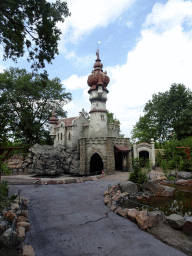 The Six Swans attraction at the Fairytale Forest at the Marerijk kingdom, under construction