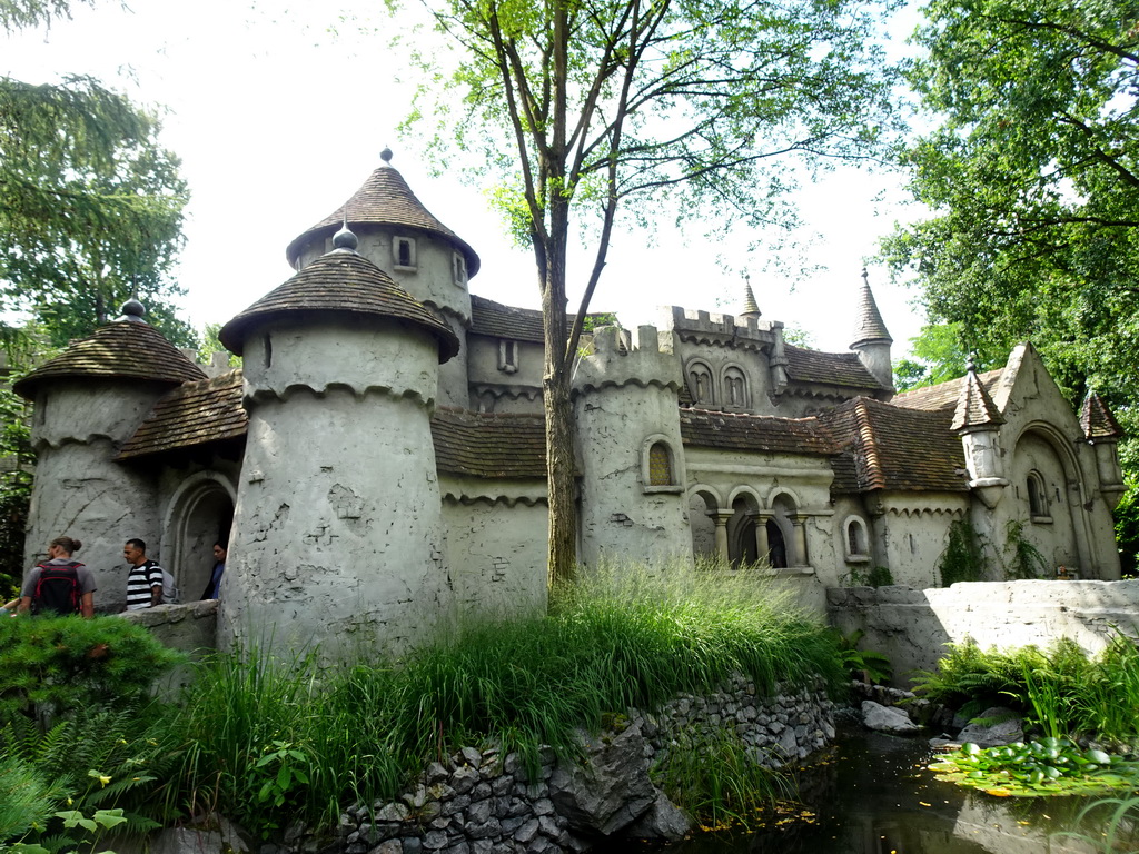 Front of the Little Match Girl attraction at the Fairytale Forest at the Marerijk kingdom
