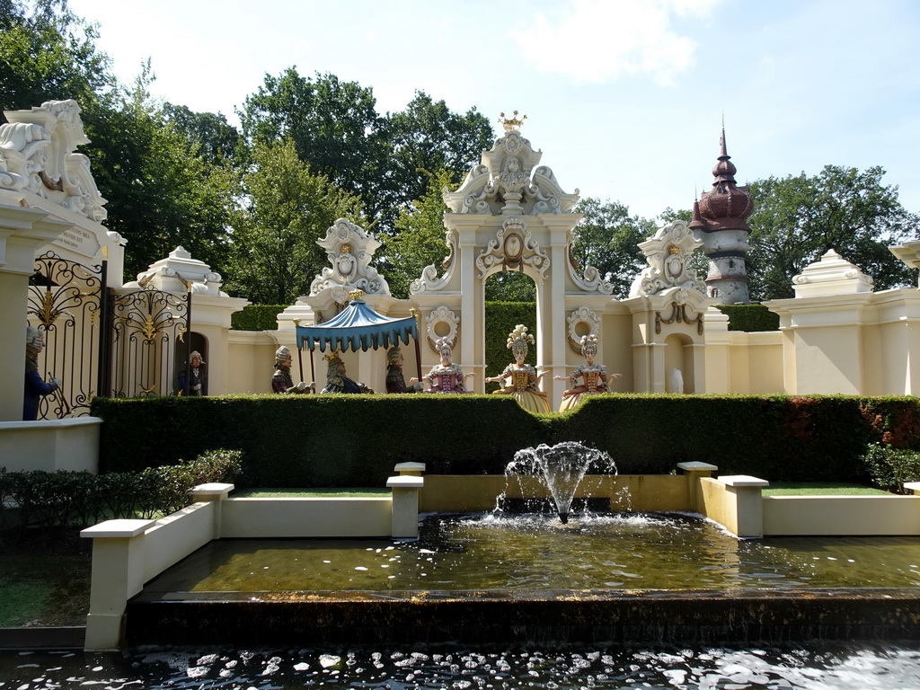 The Emperor`s New Clothes attraction at the Fairytale Forest at the Marerijk kingdom