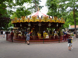 The Vermolen Carousel at the Anton Pieck Plein square at the Marerijk kingdom