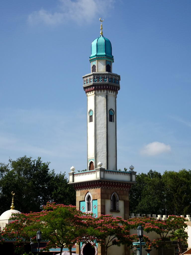 The tower of the Fata Morgana attraction at the Anderrijk kingdom