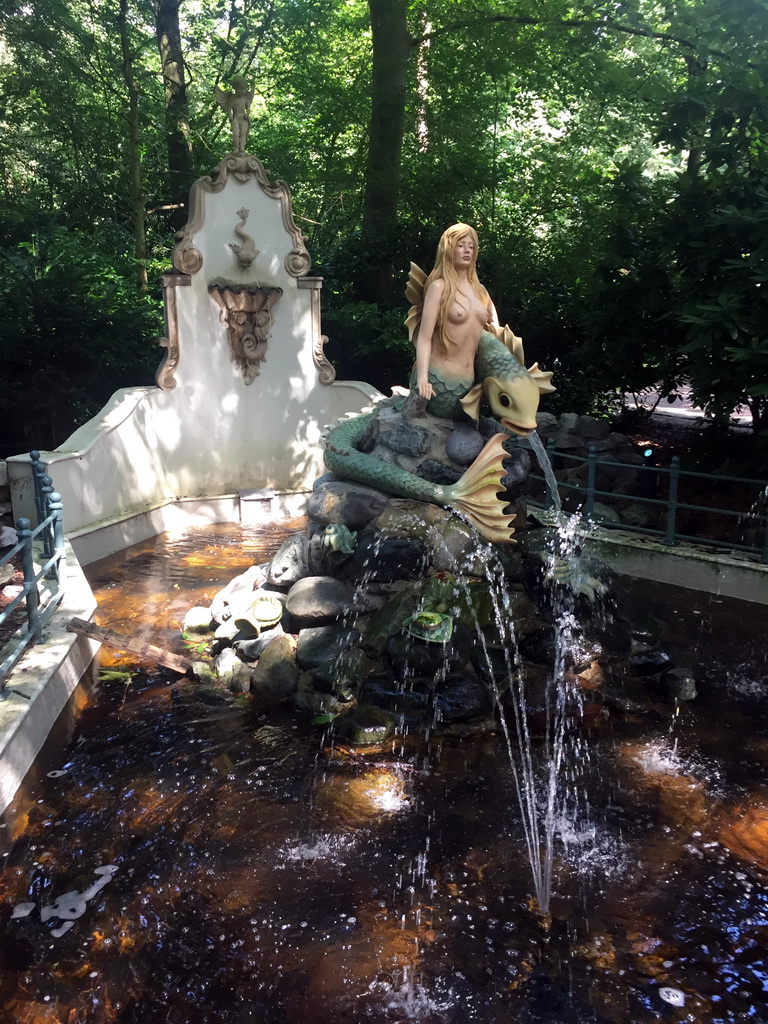 The Little Mermaid attraction at the Fairytale Forest at the Marerijk kingdom