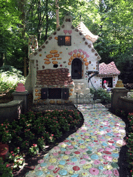 The Hansel and Gretel attraction at the Fairytale Forest at the Marerijk kingdom