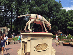 The Donkey Lift Your Tail attraction at the Fairytale Forest at the Marerijk kingdom