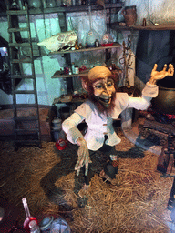 Interior of the Rumpelstiltskin attraction at the Fairytale Forest at the Marerijk kingdom