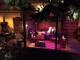 Interior of the Chinese Nightingale attraction at the Fairytale Forest at the Marerijk kingdom