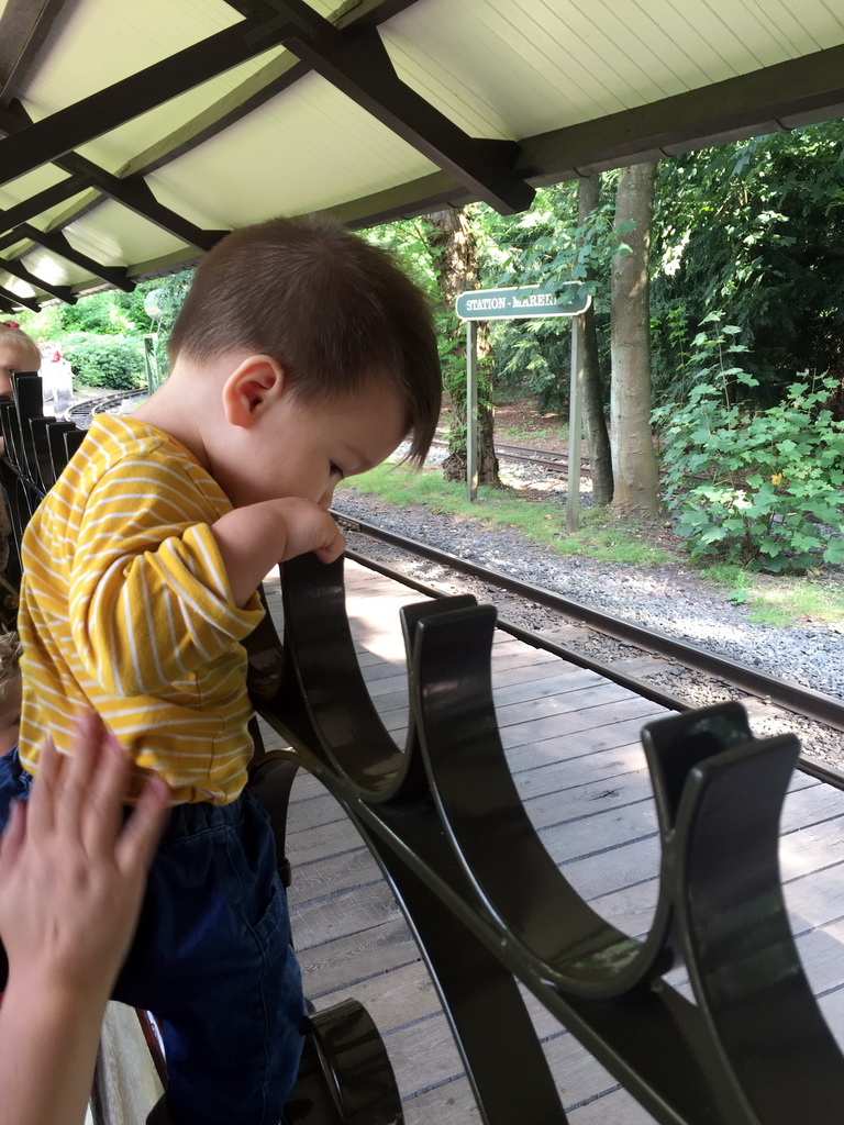 Max and his friend at Train Station Marerijk at the Marerijk kingdom