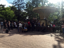 The Vermolen Carousel at the Anton Pieck Plein square at the Marerijk kingdom