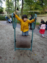 Max at the Kindervreugd playground at the Marerijk kingdom