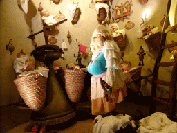 Interior of the Lot`s Kraamhuys building at the Laafland attraction at the Marerijk kingdom
