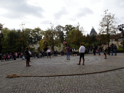 Sword fighters at the Ton van de Ven square at the Marerijk kingdom