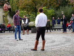 Sword fighters at the Ton van de Ven square at the Marerijk kingdom