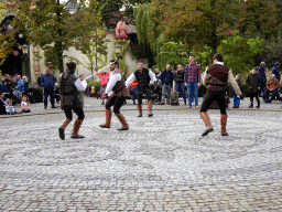 Sword fighters at the Ton van de Ven square at the Marerijk kingdom