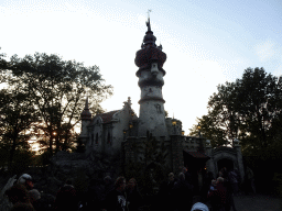 Front of the Six Swans attraction at the Fairytale Forest at the Marerijk kingdom