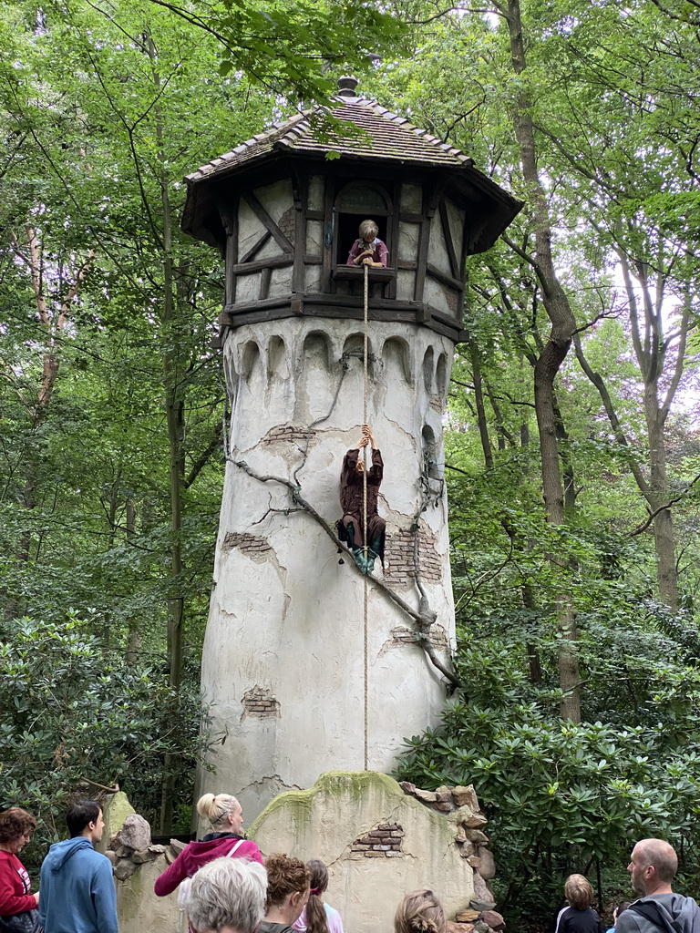 The Rapunzel attraction at the Fairytale Forest at the Marerijk kingdom