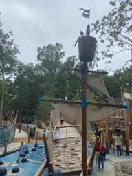 Pirate ship at the Nest! play forest at the Ruigrijk kingdom