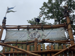 Back side of the entrance to the Nest! play forest at the Ruigrijk kingdom