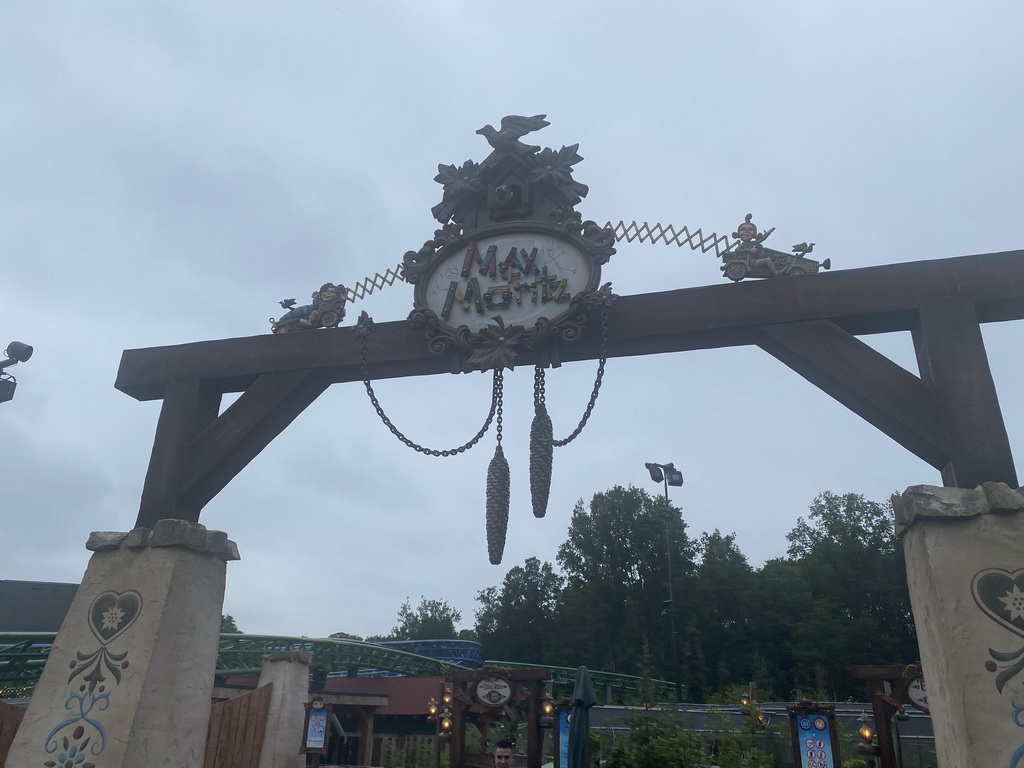 Entrance to the Max & Moritz attraction at the Anderrijk kingdom