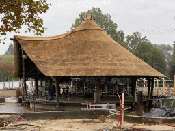 The Sirocco attraction at the Carnaval Festival Square at the Reizenrijk kingdom, under construction