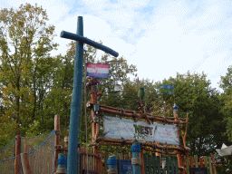 Facade of the entrance to the Nest! play forest at the Ruigrijk kingdom