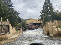 Boats at the Piraña attraction at the Anderrijk kingdom