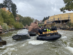 Boats at the Piraña attraction at the Anderrijk kingdom