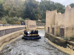 Boat at the Piraña attraction at the Anderrijk kingdom