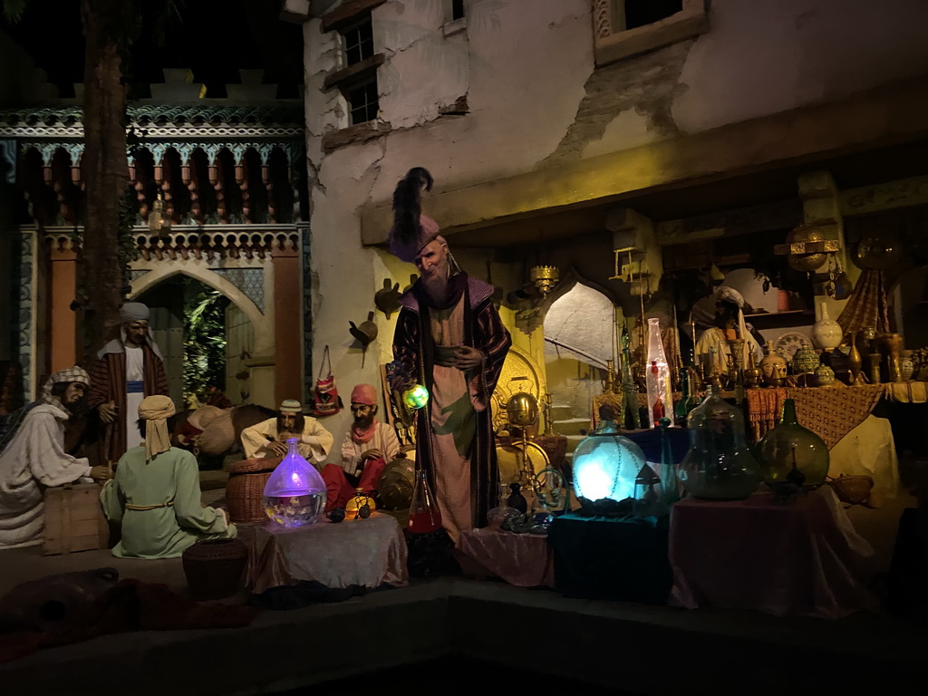 The Marketplace scene at the Fata Morgana attraction at the Anderrijk kingdom