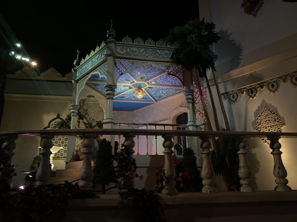 The Harbour scene at the Fata Morgana attraction at the Anderrijk kingdom