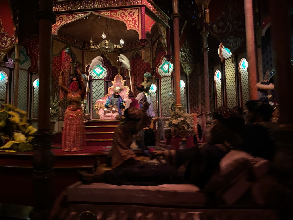 The Throne Room scene at the Fata Morgana attraction at the Anderrijk kingdom