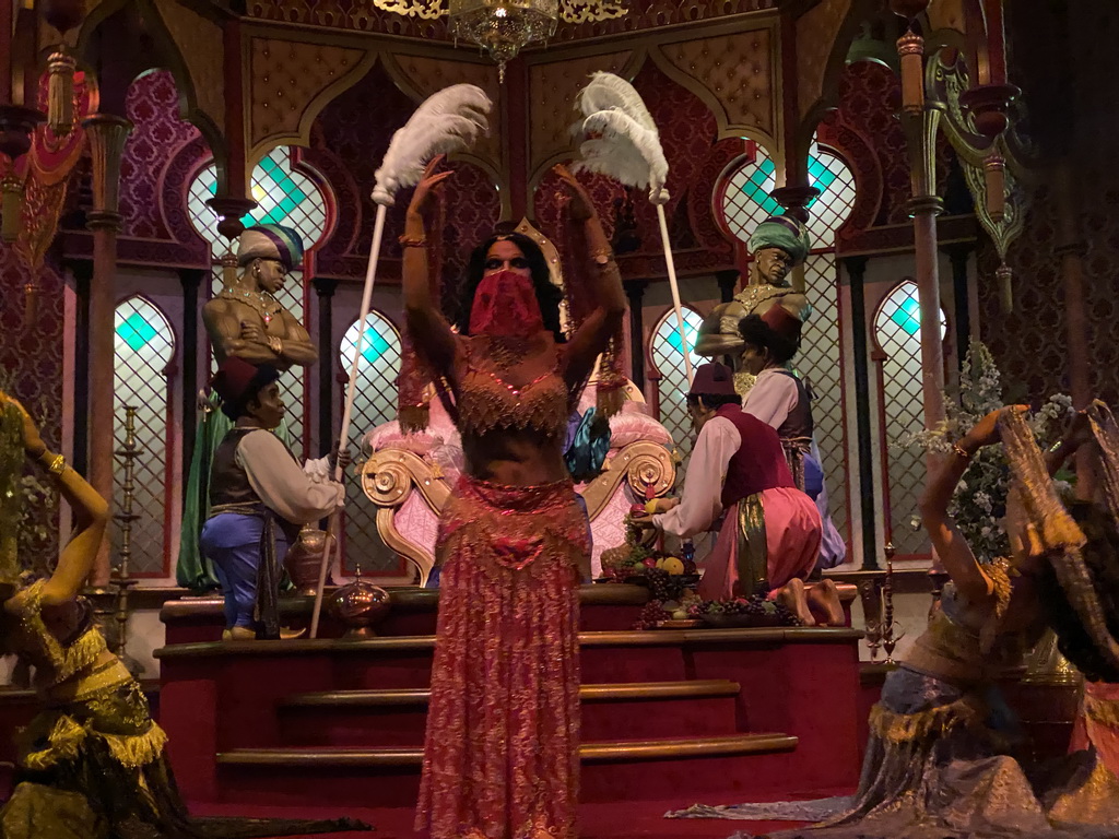 The Throne Room scene at the Fata Morgana attraction at the Anderrijk kingdom