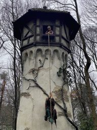 The Rapunzel attraction at the Fairytale Forest at the Marerijk kingdom