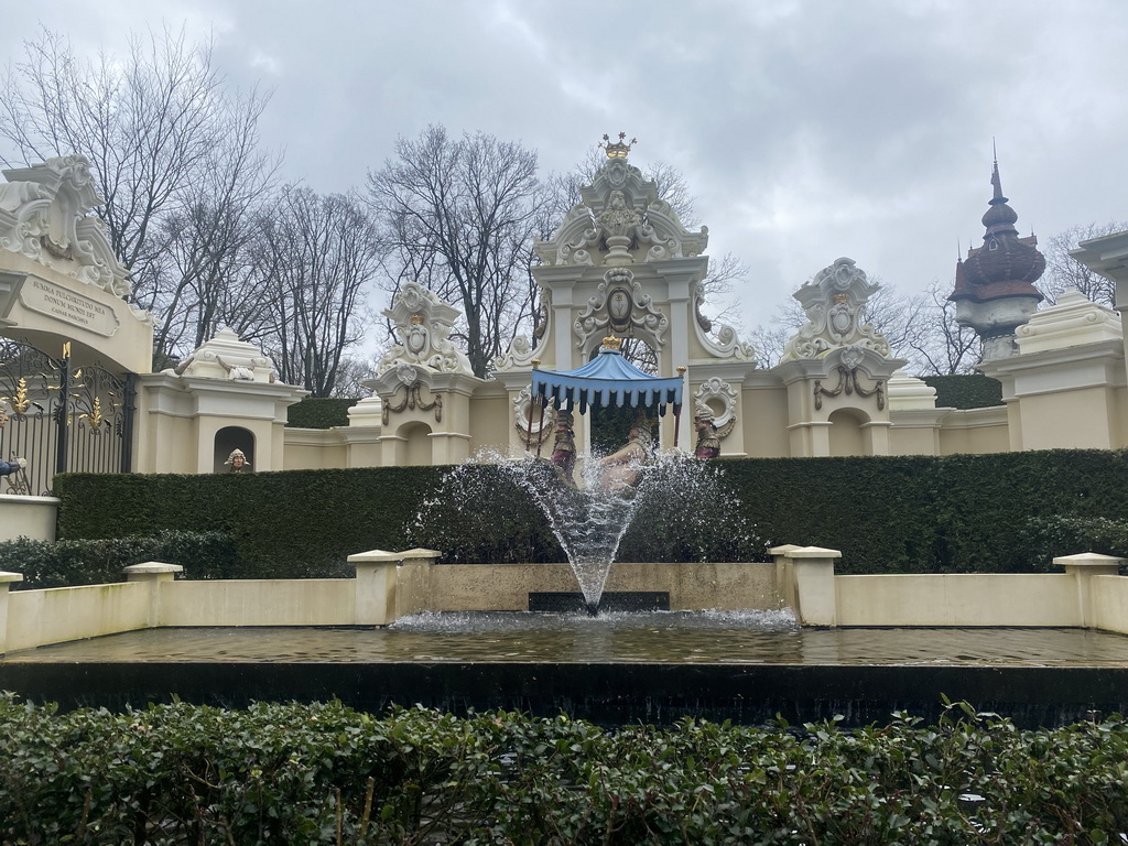 The Emperor`s New Clothes attraction at the Fairytale Forest at the Marerijk kingdom