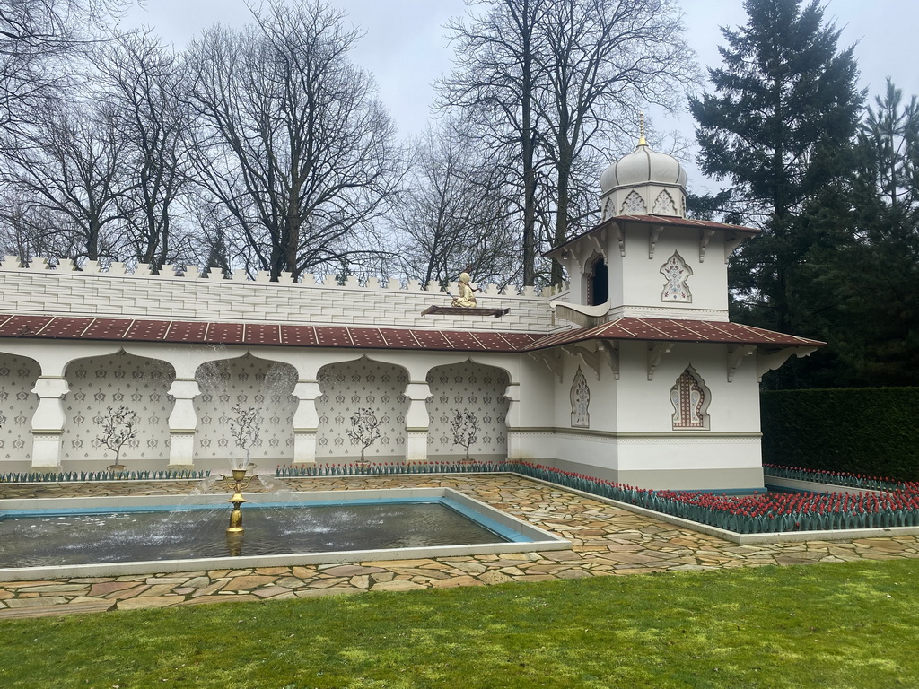 The Gardener and the Fakir attraction at the Fairytale Forest at the Marerijk kingdom