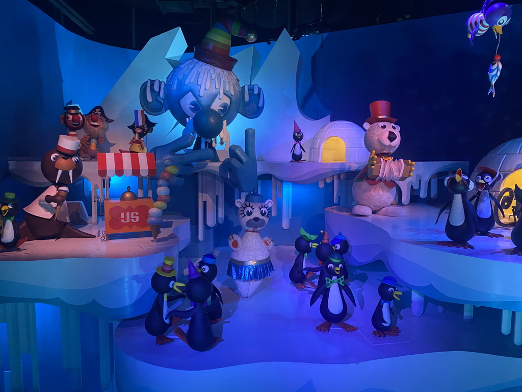 Polar scene at the Carnaval Festival attraction at the Reizenrijk kingdom