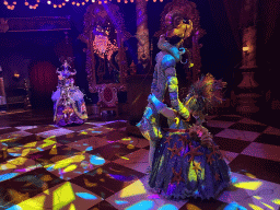 Dancers in the Royal Hall in the Symbolica attraction at the Fantasierijk kingdom