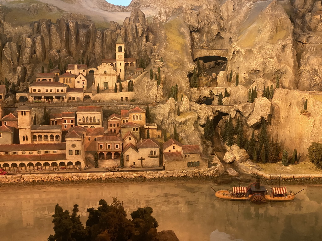 Miniature world at the Diorama attraction at the Marerijk kingdom