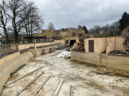 The Piraña attraction at the Anderrijk kingdom, under renovation