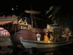 The Harbour scene at the Fata Morgana attraction at the Anderrijk kingdom