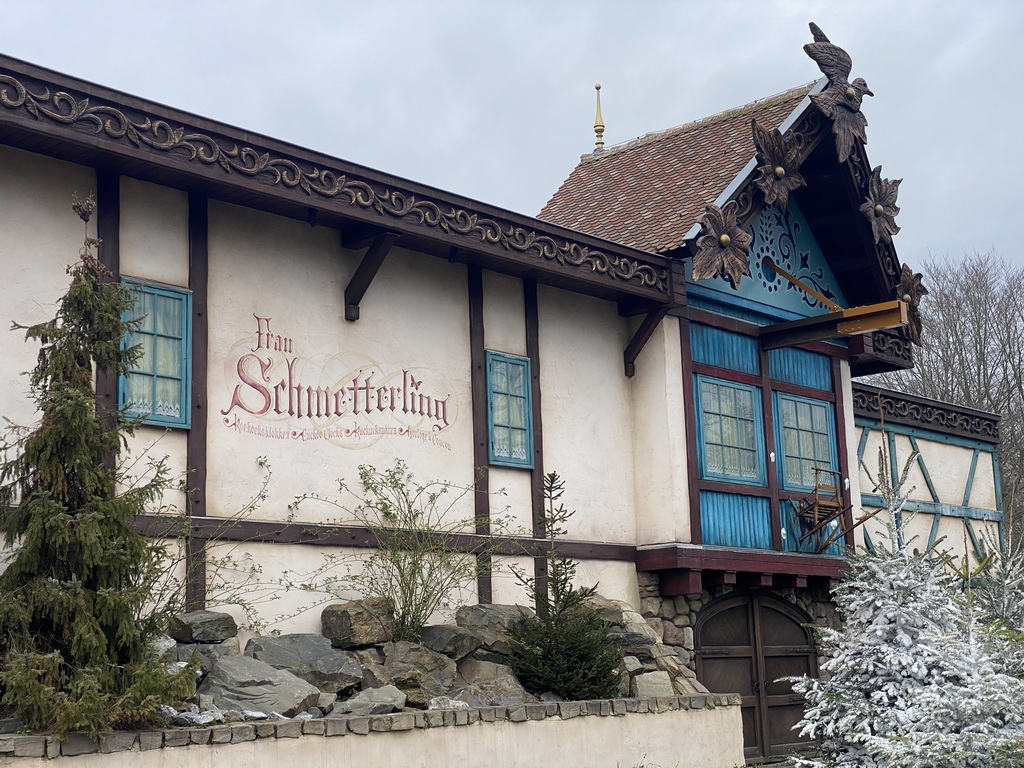 Front of the Max & Moritz attraction at the Anderrijk kingdom