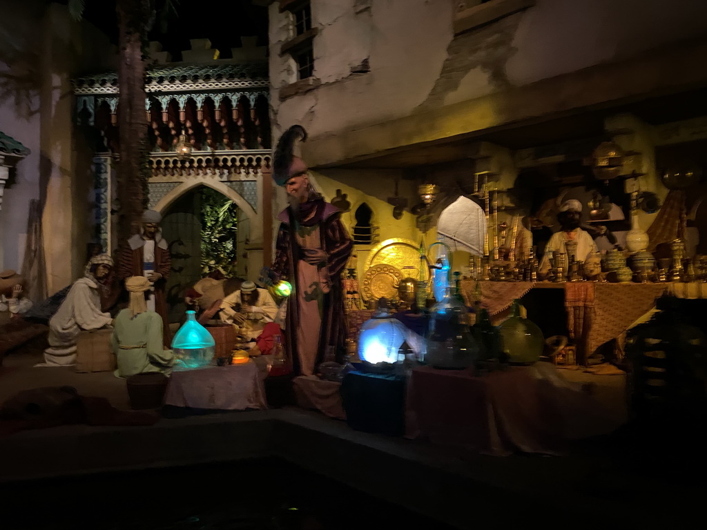 The Marketplace scene at the Fata Morgana attraction at the Anderrijk kingdom