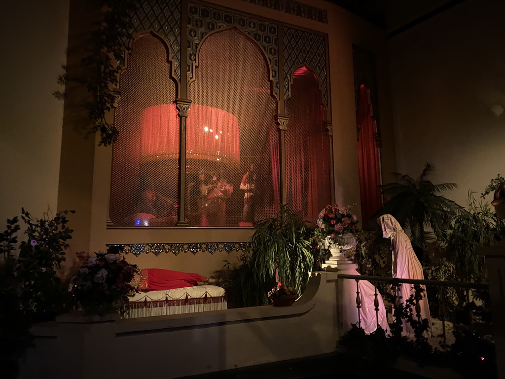 The Harem scene at the Fata Morgana attraction at the Anderrijk kingdom