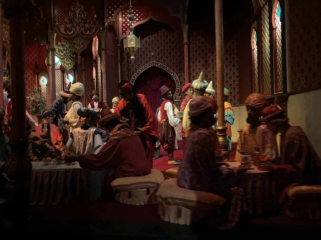 The Throne Room scene at the Fata Morgana attraction at the Anderrijk kingdom