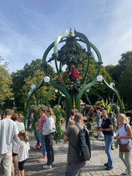 Actor at the Ton van de Ven Square at the Marerijk kingdom, during the Summer Efteling