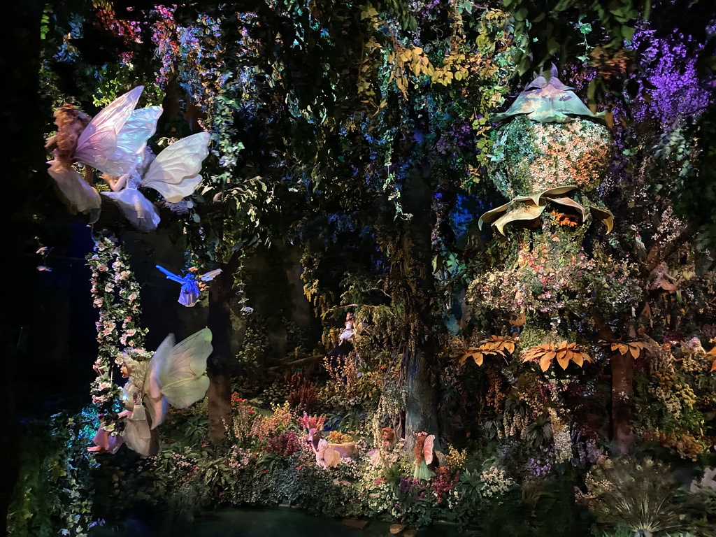 Fairies at the Fairy Garden in the Droomvlucht attraction at the Marerijk kingdom